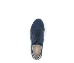 Lage sneaker blauw