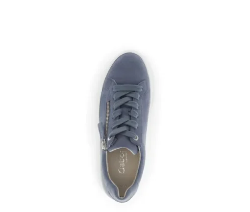 Lage sneaker blauw
