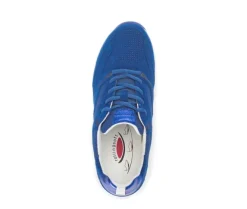 Lage sneaker blauw