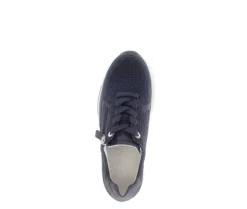 Lage sneaker blauw