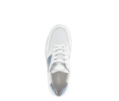 Lage sneaker blauw