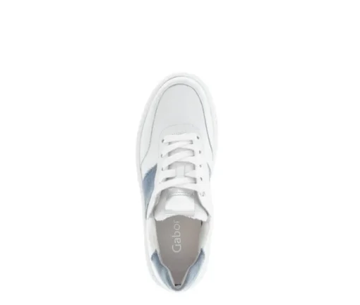 Lage sneaker blauw
