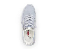 Lage sneaker blauw