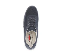 Lage sneaker blauw