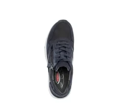Lage sneaker blauw