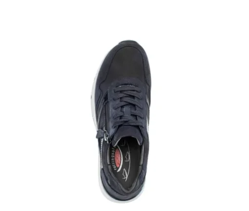 Lage sneaker blauw