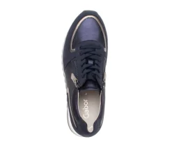 Lage sneaker blauw