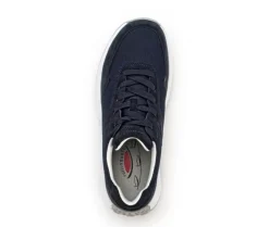 Lage sneaker blauw