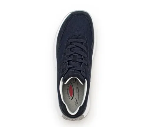 Lage sneaker blauw