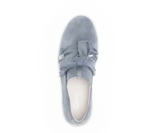 Lage sneaker blauw