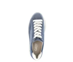 Lage sneaker blauw