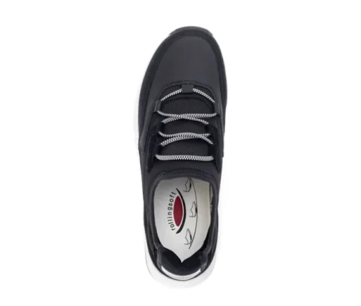 Lage sneaker blauw