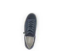 Lage sneaker blauw