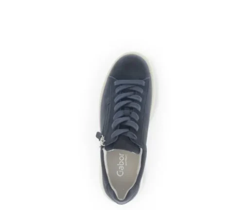Lage sneaker blauw