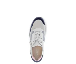 Lage sneaker blauw