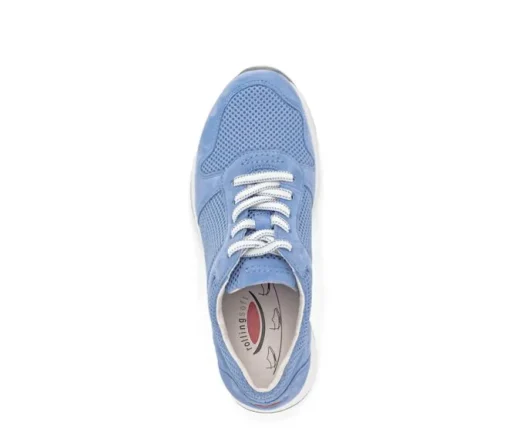 Lage sneaker blauw