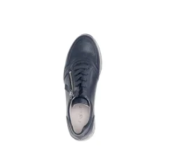 Lage sneaker blauw