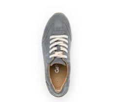 Lage sneaker blauw