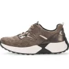Lage sneaker bruin