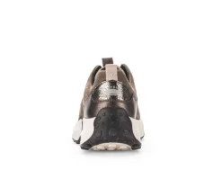 Lage sneaker bruin