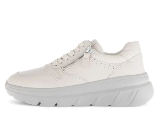Lage sneaker crème