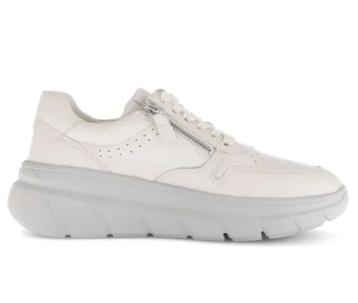 Lage sneaker crème