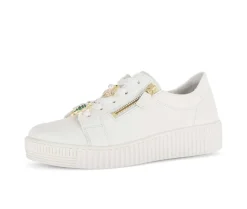 Lage sneaker crème