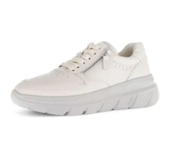 Lage sneaker crème