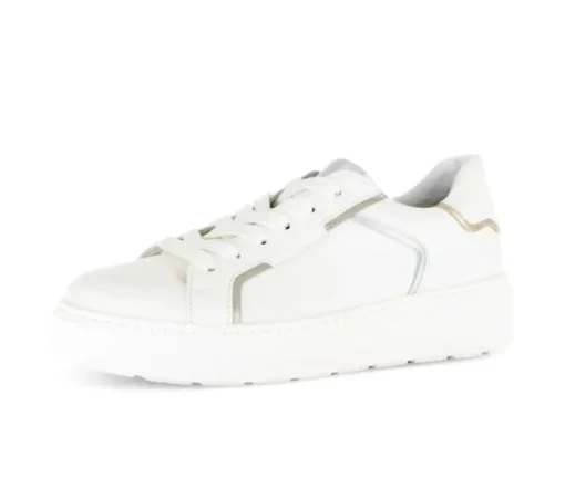 Lage sneaker crème