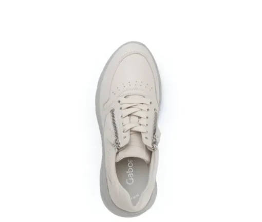Lage sneaker crème