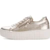 Lage sneaker goud
