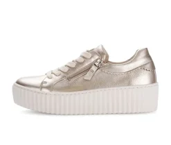 Lage sneaker goud
