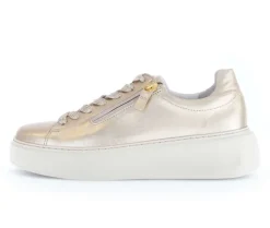 Lage sneaker goud