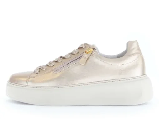 Lage sneaker goud