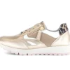 Lage sneaker goud