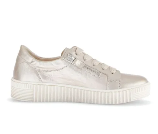 Lage sneaker goud