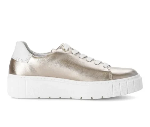 Lage sneaker goud