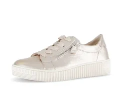 Lage sneaker goud
