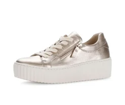 Lage sneaker goud
