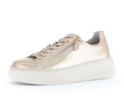 Lage sneaker goud
