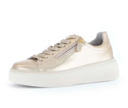 Lage sneaker goud