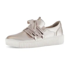 Lage sneaker goud