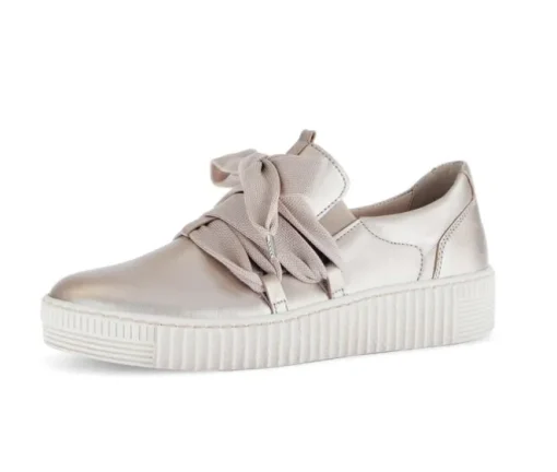 Lage sneaker goud
