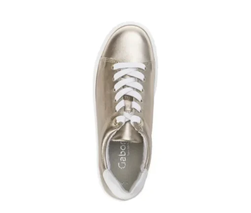 Lage sneaker goud