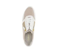 Lage sneaker goud