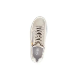 Lage sneaker goud