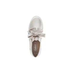 Lage sneaker goud