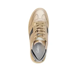 Lage sneaker goud