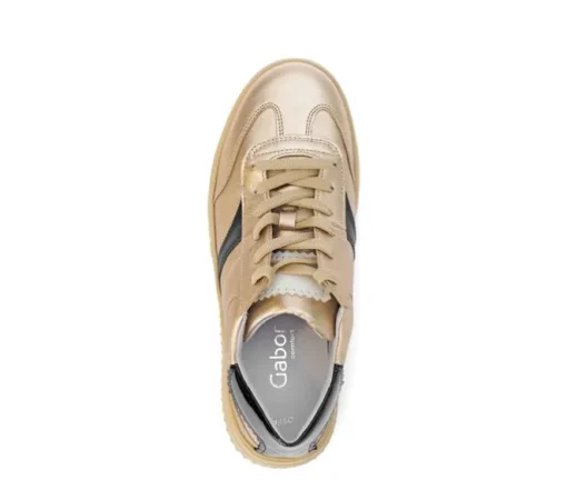 Lage sneaker goud