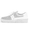 Lage sneaker grijs